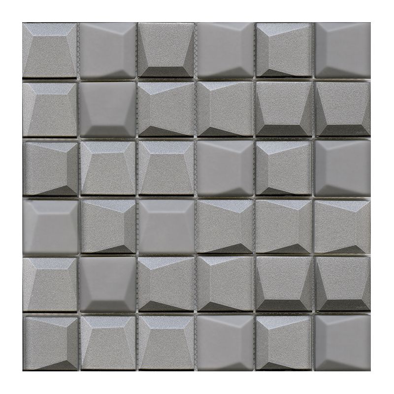 Effect Square 30x30 - Silver