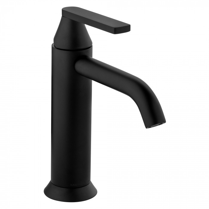 [A8SNPBDM-BIS-301SL-MB] Bagnodesign Bristol single lever basin mixer - excl. pop-up waste - Matt Black