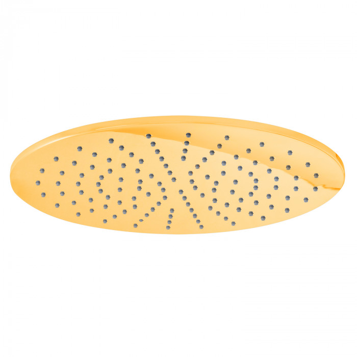 [A8SNPBDD-ION-113030-A-PG] Bagnodesign Koy Round shower head 300mm - PVD Gold