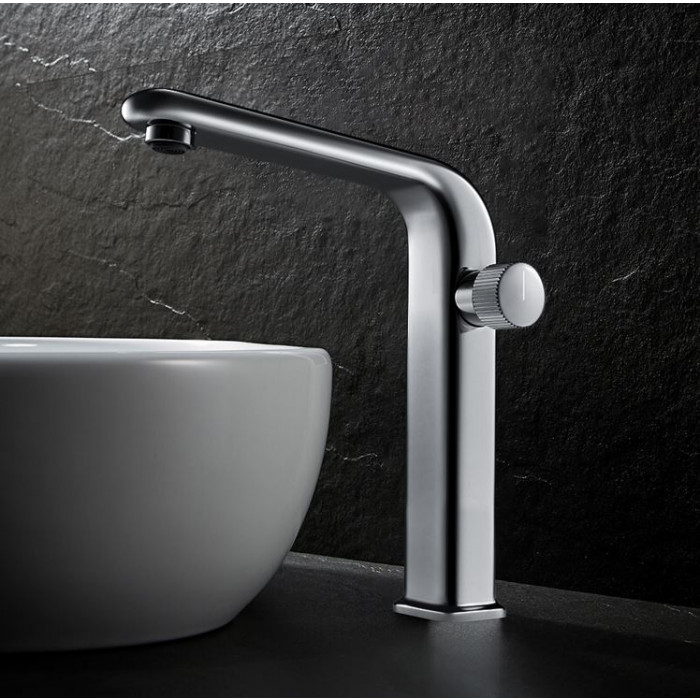 Bagnodesign Stereo FM single lever basin mixer extended - excl. pop-up waste - anthracite