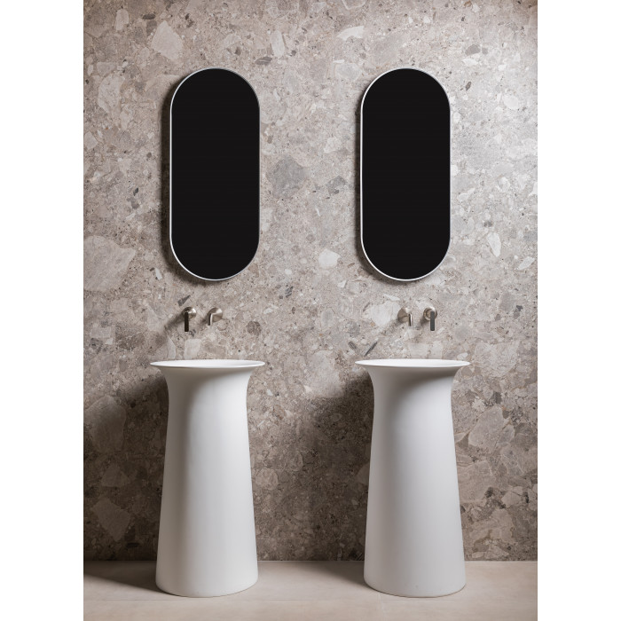 Bagnodesign Bristol Freestanding Wash Basin 450x850mm - White
