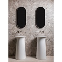 Bagnodesign Bristol Freestanding Wash Basin 450x850mm - White