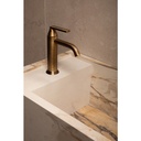 Bagnodesign Bristol single lever basin mixer - excl. pop-up waste - soft bronze
