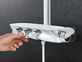 Grohe Rainshower Smartcontrol 300 Shower System with Thermostat