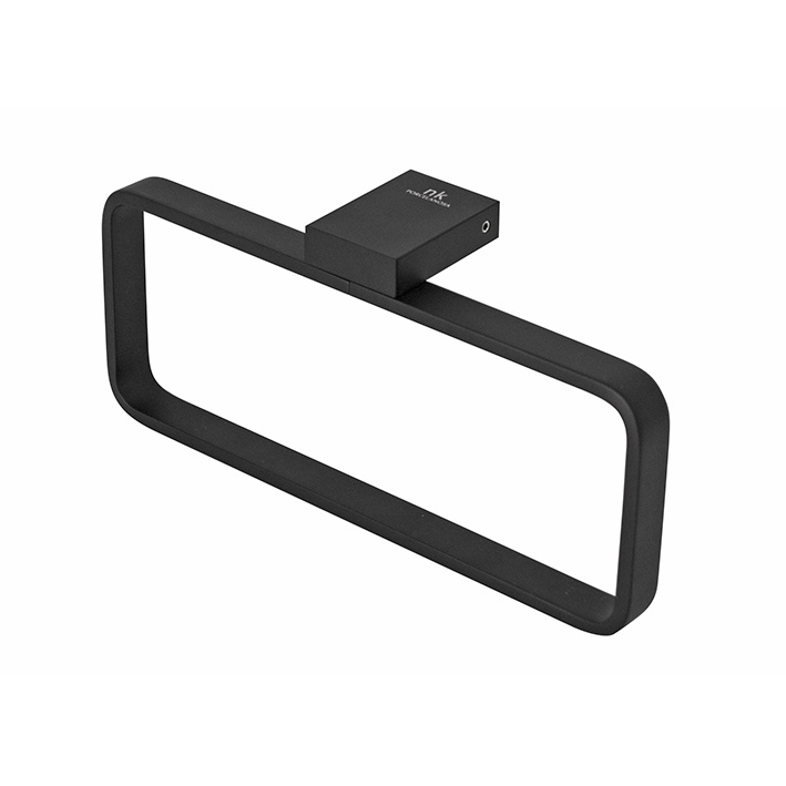 Noken Urban C Towel Holder - Matt Black