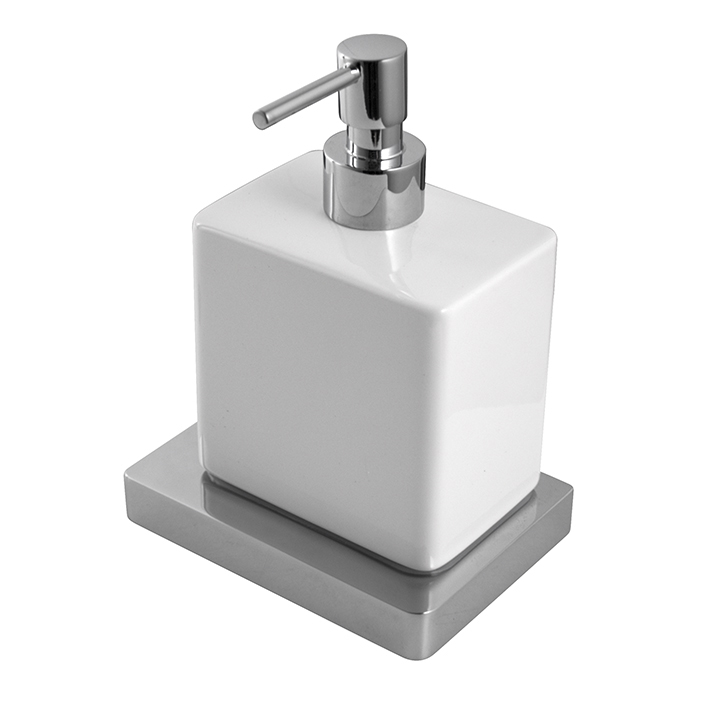 Noken Lounge Wall Mounted Soap Dispenser - Chrome