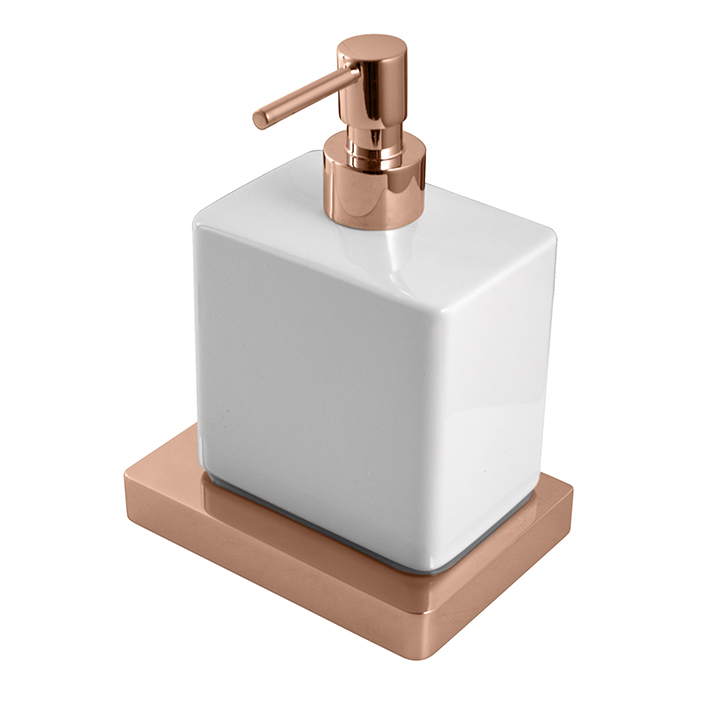 Noken Lounge Wall Mounted Soap Dispenser - Copper