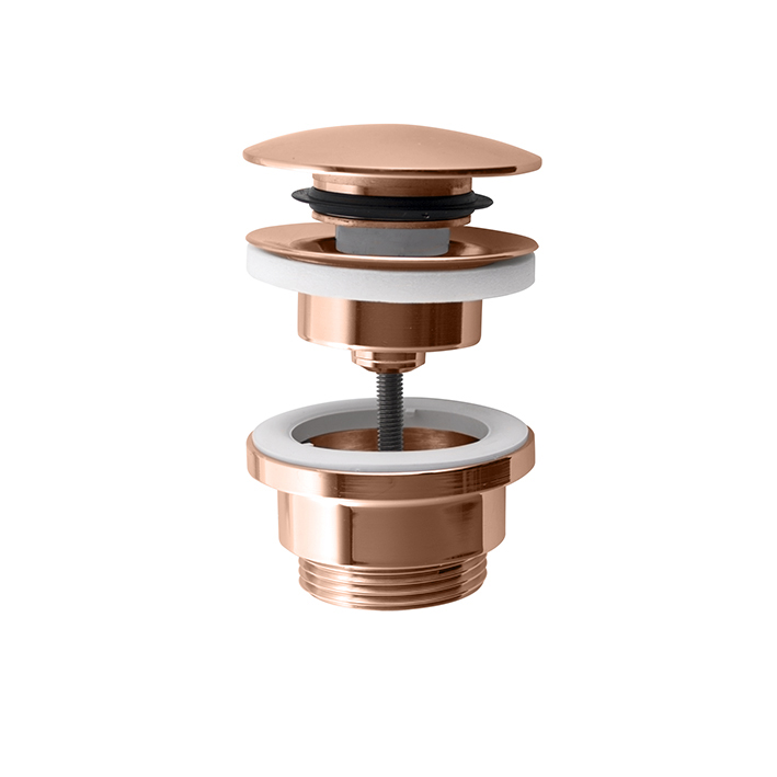 Noken Universal Clicker Basin Waste - Copper