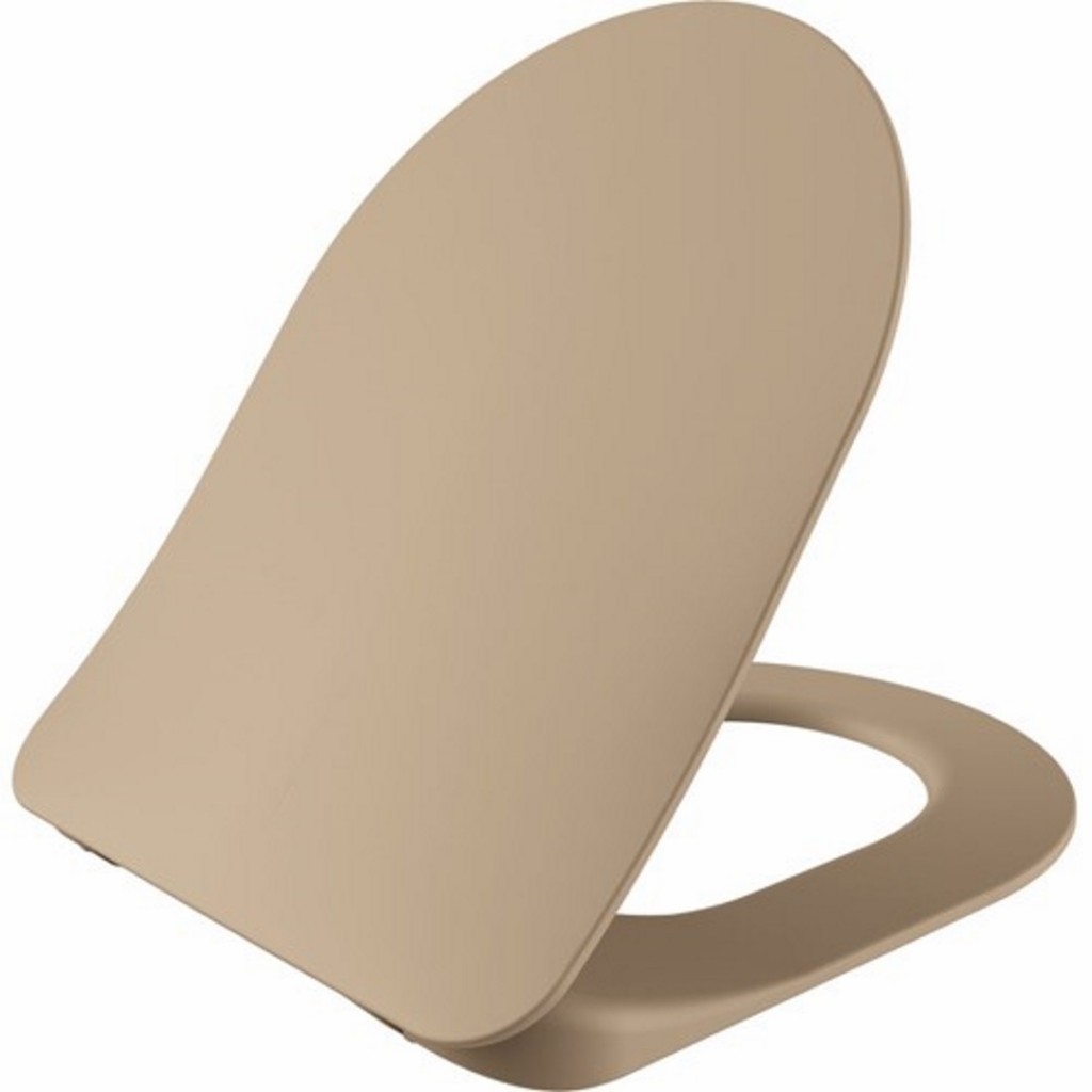 [A7CRVKC0903.01.0800E] Creavit Duck Slim toilet seat and cover for FE322 - soft close - Matt Cappucino