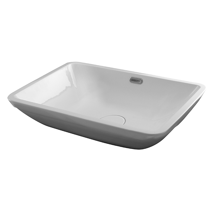 NOKEN LOUNGE 50x40 Recessed Basin with Overflow