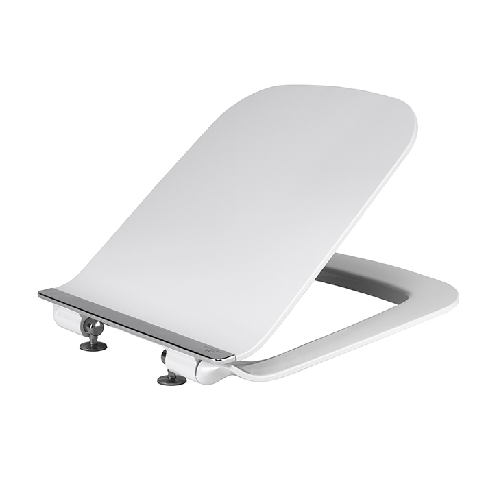 NOKEN FORMA Soft Close Seat and Cover with Branded Silver Strip