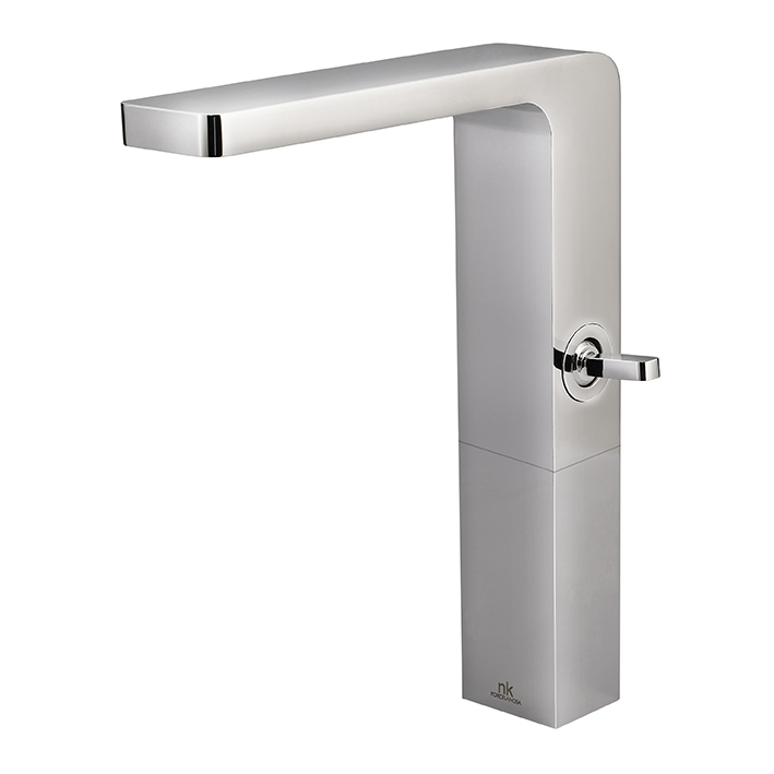 Noken Lounge Single Lever Basin Mixer High Spout - excluding pop-up waste - Chrome
