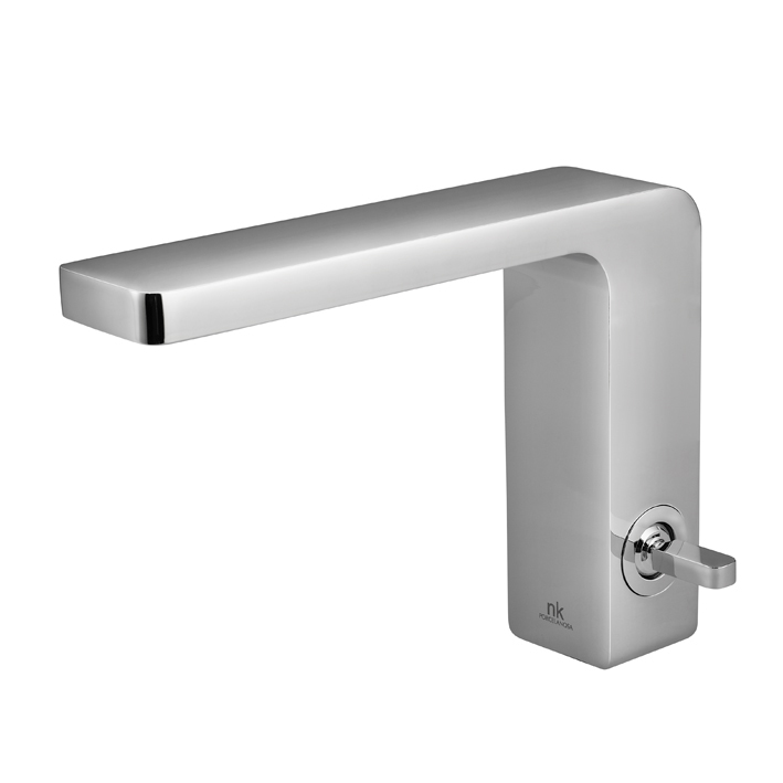 Noken Lounge Single Lever Basin Mixer - excluding pop-up waste - Chrome