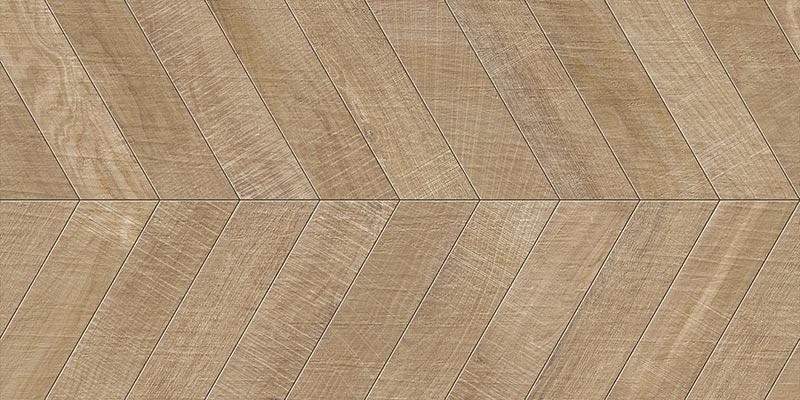 [A2IBRWT0022] Chevron Natural WoodArt B-109 60X120
