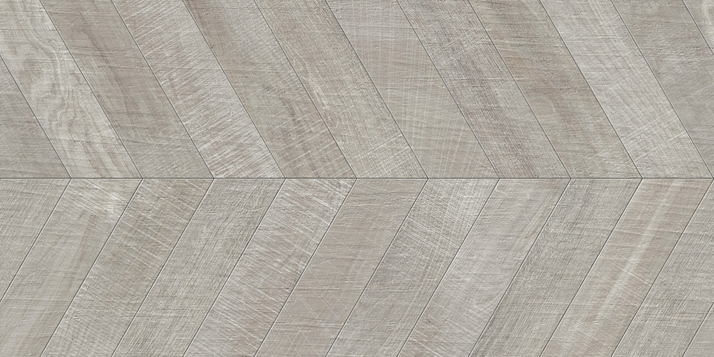 Chevron WoodArt Grey B-109 60x120