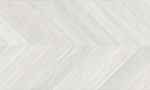 Chevron Maiolica White Matt 60x120