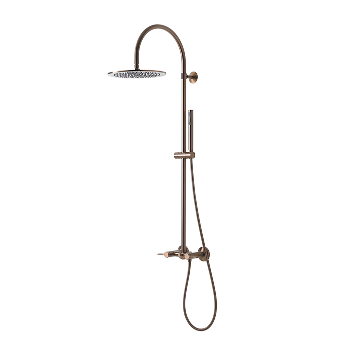 Noken Lignage Lux Shower Column - Brushed Copper