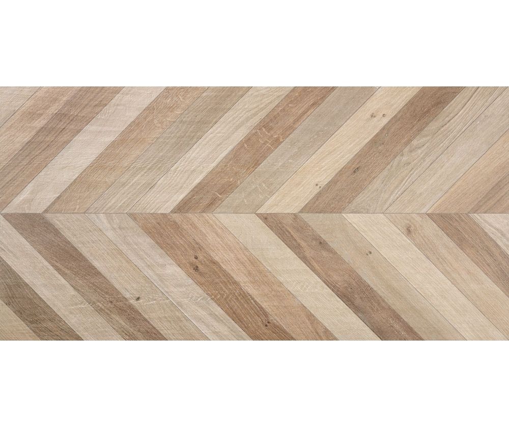 Chevron Autumn - Matt - Porcelain - 60x120