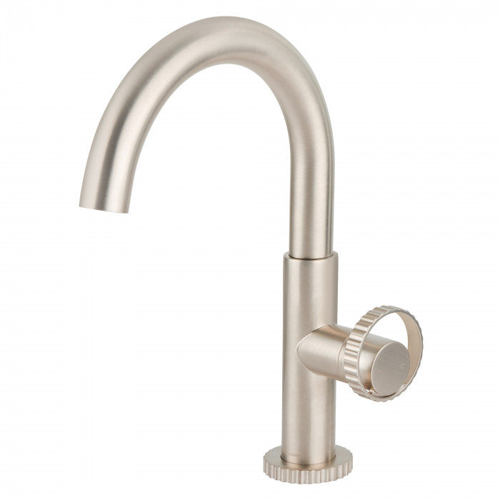 Bagnodesign Orology  single lever basin mixer - excl. pop-up waste - brushed nickel