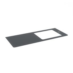 [A2NKN100180627] NOKEN LOUNGE 120cm Anthracite Glass Cover