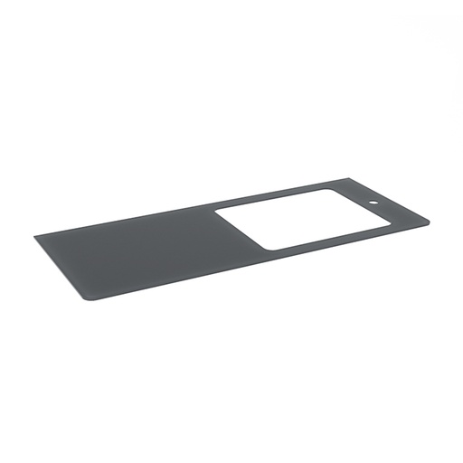 [A2NKN100180627] Noken Lougne 120cm Glass Cover - Anthracite