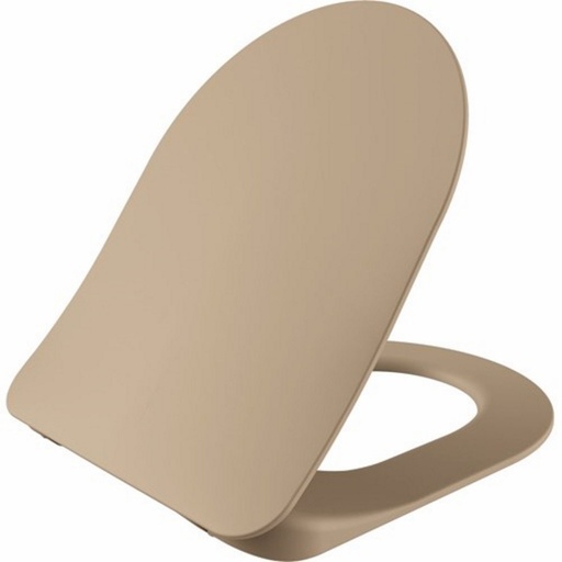 [A7CRVKC0903.01.0800E] Creavit Duck Slim toilet seat and cover for FE322 - soft close - Cappucino Matt