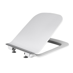 [A2NKN100148384] NOKEN FORMA Soft Close Seat and Cover with Branded Silver Strip