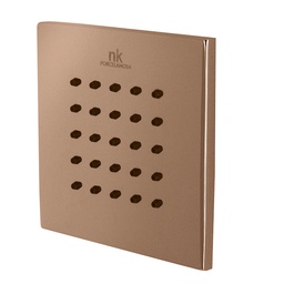 [A2NKN100209841] NOKEN Square Copper Wall Mounted Body Jet 