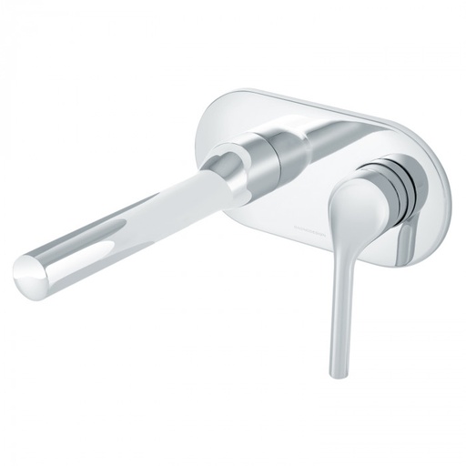 [A8SNPBDM-KOY-305-CP] Bagnodesign Koy single lever W/M basin mixer 210mm - complete with concealed body - chrome