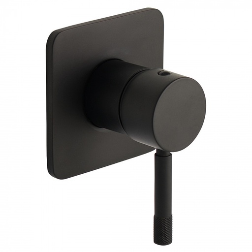 [A8SNPBDM-REV-410-MB] Bagnodesign Revolution single lever bath/shower mixer - complete with concealed part - matt black