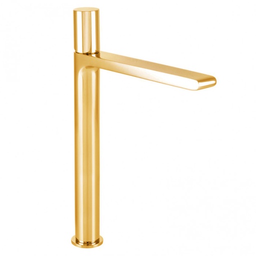 [A8SNPBDM-TOK-302S-PG] Bagnodesign Toko single lever basin mixer extended - excl. pop-up waste - gold PVD